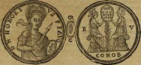 An illustration from Roma vetus ac recens, vtriusque aedificiis ad eruditam cognitionem expositis (1665)