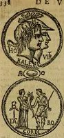 An illustration from Roma vetus ac recens, vtriusque aedificiis ad eruditam cognitionem expositis (1665)