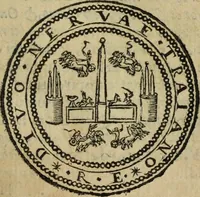 An illustration from Roma vetus ac recens, vtriusque aedificiis ad eruditam cognitionem expositis (1665)