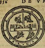 An illustration from Roma vetus ac recens, vtriusque aedificiis ad eruditam cognitionem expositis (1665)