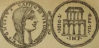 An illustration from Roma vetus ac recens, vtriusque aedificiis ad eruditam cognitionem expositis (1665)