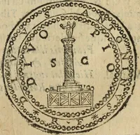 An illustration from Roma vetus ac recens, vtriusque aedificiis ad eruditam cognitionem expositis (1665)