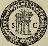 An illustration from Roma vetus ac recens, vtriusque aedificiis ad eruditam cognitionem expositis (1665)
