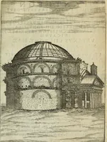 An illustration from Roma vetus ac recens, vtriusque aedificiis ad eruditam cognitionem expositis (1665)