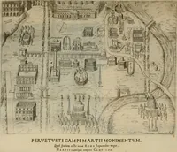 An illustration from Roma vetus ac recens, vtriusque aedificiis ad eruditam cognitionem expositis (1665)