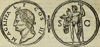 An illustration from Roma vetus ac recens, vtriusque aedificiis ad eruditam cognitionem expositis (1665)