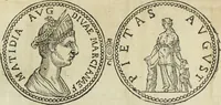 An illustration from Roma vetus ac recens, vtriusque aedificiis ad eruditam cognitionem expositis (1665)