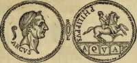 An illustration from Roma vetus ac recens, vtriusque aedificiis ad eruditam cognitionem expositis (1665)