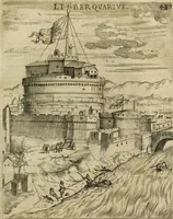An illustration from Roma vetus ac recens, vtriusque aedificiis ad eruditam cognitionem expositis (1665)