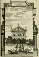 An illustration from Rome moderne : premiére ville de l'Europe : avec toutes ses magnificences et ses delices : nouvellement & très-exactement décrite ... : ce qui est suivi d'une description très-exacte du gouvernement & de l'Etat de Rome, aussi bien que des fonctions publiques du Pape & de tous ceux qui ont des emplois auprès de lui ... : le tout divisé en six tomes (1713)