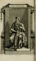 An illustration from Rome moderne : premiére ville de l'Europe : avec toutes ses magnificences et ses delices : nouvellement & très-exactement décrite ... : ce qui est suivi d'une description très-exacte du gouvernement & de l'Etat de Rome, aussi bien que des fonctions publiques du Pape & de tous ceux qui ont des emplois auprès de lui ... : le tout divisé en six tomes (1713)