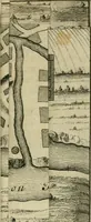 An illustration from Rome moderne : premiére ville de l'Europe : avec toutes ses magnificences et ses delices : nouvellement & très-exactement décrite ... : ce qui est suivi d'une description très-exacte du gouvernement & de l'Etat de Rome, aussi bien que des fonctions publiques du Pape & de tous ceux qui ont des emplois auprès de lui ... : le tout divisé en six tomes (1713)