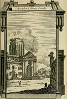 An illustration from Rome moderne : premiére ville de l'Europe : avec toutes ses magnificences et ses delices : nouvellement & très-exactement décrite ... : ce qui est suivi d'une description très-exacte du gouvernement & de l'Etat de Rome, aussi bien que des fonctions publiques du Pape & de tous ceux qui ont des emplois auprès de lui ... : le tout divisé en six tomes (1713)