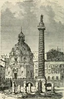 An illustration from Rambles in Rome; an archaeological and historical guide to the museums, galleries, villas, churches, and antiquities of Rome and the Campagna (1911)