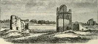 An illustration from Rambles in Rome; an archaeological and historical guide to the museums, galleries, villas, churches, and antiquities of Rome and the Campagna (1911)