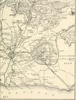 An illustration from Rambles in Rome; an archaeological and historical guide to the museums, galleries, villas, churches, and antiquities of Rome and the Campagna (1911)