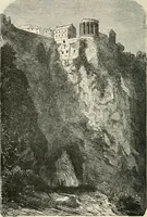 An illustration from Rambles in Rome; an archaeological and historical guide to the museums, galleries, villas, churches, and antiquities of Rome and the Campagna (1911)