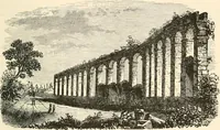 An illustration from Rambles in Rome; an archaeological and historical guide to the museums, galleries, villas, churches, and antiquities of Rome and the Campagna (1911)