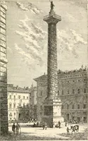 An illustration from Rambles in Rome; an archaeological and historical guide to the museums, galleries, villas, churches, and antiquities of Rome and the Campagna (1911)