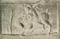 An illustration from Rambles in Rome; an archaeological and historical guide to the museums, galleries, villas, churches, and antiquities of Rome and the Campagna (1911)