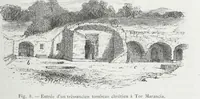 Picture 9 of 80 from Rome souterraine : resume des decouvertes de M. de Rossi dans les catacombes romaines, et en particulier dans le cimetiere de Calliste (1872), leaf 126