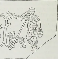 An illustration from Rome souterraine : resume des decouvertes de M. de Rossi dans les catacombes romaines, et en particulier dans le cimetiere de Calliste (1872)