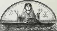 Picture 34 of 80 from Rome souterraine : resume des decouvertes de M. de Rossi dans les catacombes romaines, et en particulier dans le cimetiere de Calliste (1872), leaf 359