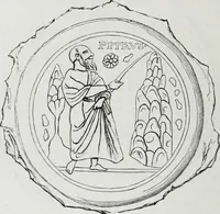 Picture 42 of 80 from Rome souterraine : resume des decouvertes de M. de Rossi dans les catacombes romaines, et en particulier dans le cimetiere de Calliste (1872), leaf 395