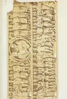 An illustration from Rome souterraine : resume des decouvertes de M. de Rossi dans les catacombes romaines, et en particulier dans le cimetiere de Calliste (1872)