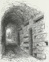 Picture 1 of 80 from Rome souterraine : resume des decouvertes de M. de Rossi dans les catacombes romaines, et en particulier dans le cimetiere de Calliste (1872), leaf 64