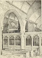 An illustration from Roodscreens and roodlofts (1909)
