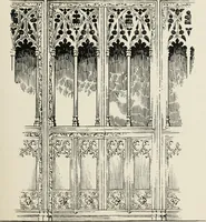 An illustration from Roodscreens and roodlofts (1909)