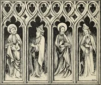 An illustration from Roodscreens and roodlofts (1909)