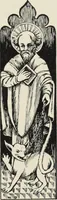 An illustration from Roodscreens and roodlofts (1909)