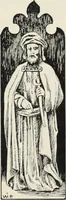 An illustration from Roodscreens and roodlofts (1909)