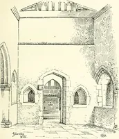 An illustration from Roodscreens and roodlofts (1909)