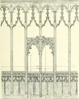 An illustration from Roodscreens and roodlofts (1909)