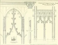 An illustration from Roodscreens and roodlofts (1909)