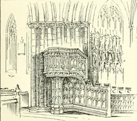 An illustration from Roodscreens and roodlofts (1909)