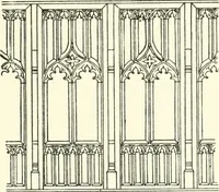 An illustration from Roodscreens and roodlofts (1909)