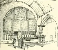 An illustration from Roodscreens and roodlofts (1909)