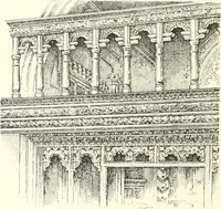 An illustration from Roodscreens and roodlofts (1909)