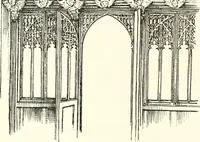 An illustration from Roodscreens and roodlofts (1909)