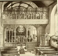 An illustration from Roodscreens and roodlofts (1909)