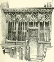 An illustration from Roodscreens and roodlofts (1909)