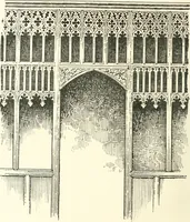 An illustration from Roodscreens and roodlofts (1909)