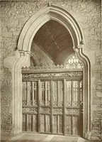 An illustration from Roodscreens and roodlofts (1909)