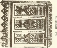 An illustration from Roodscreens and roodlofts (1909)