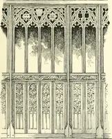 An illustration from Roodscreens and roodlofts (1909)