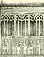 An illustration from Roodscreens and roodlofts (1909)